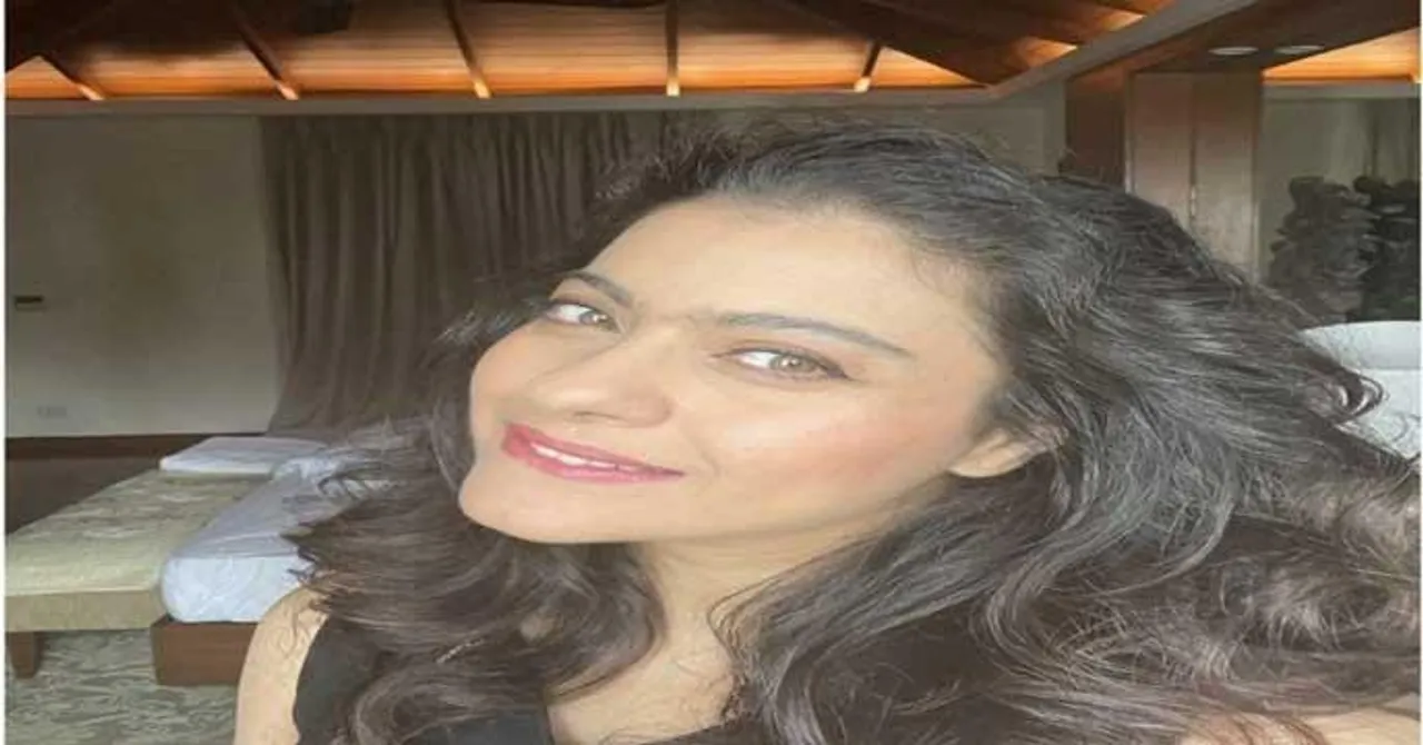 কাজল এখন ছুটি কাটাচ্ছেন হিমালয়ের কোলে ঋষিকেশে