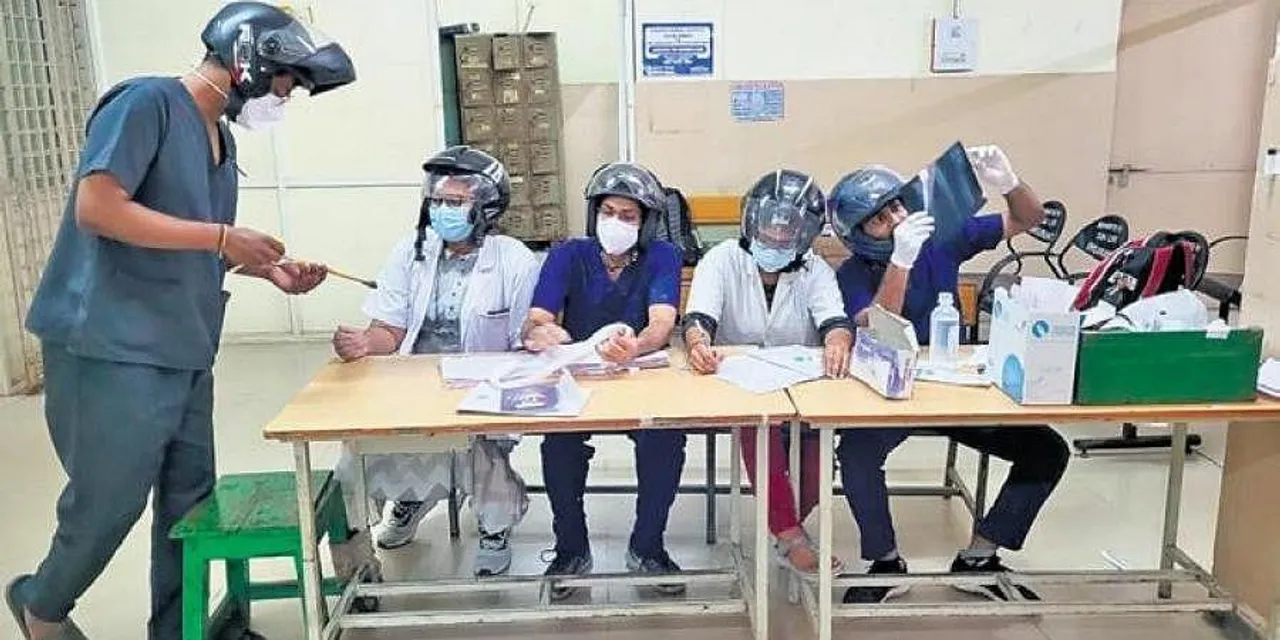 প্রতিবাদে ওসমানিয়া বিশ্ববিদ্যালয়ের ডাক্তারগোষ্ঠী