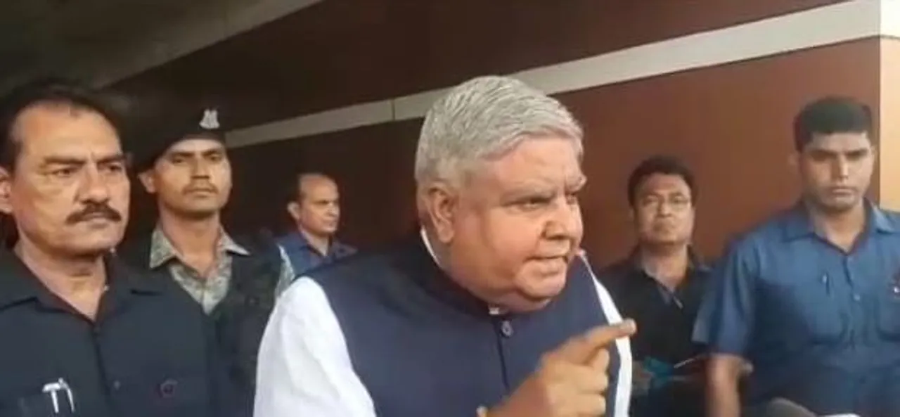 বাংলার রাজ্যপালের পদ থেকে ইস্তফা দিলেন জগদীপ ধনখড়