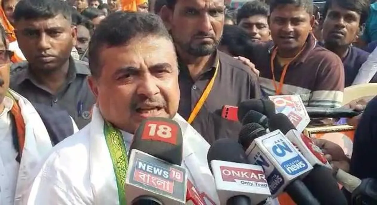 ভূপতিনগরে  সাংবাদিকদের মুখোমুখি হয়ে কি বললেন শুভেন্দু অধিকারী, শুনে নিন