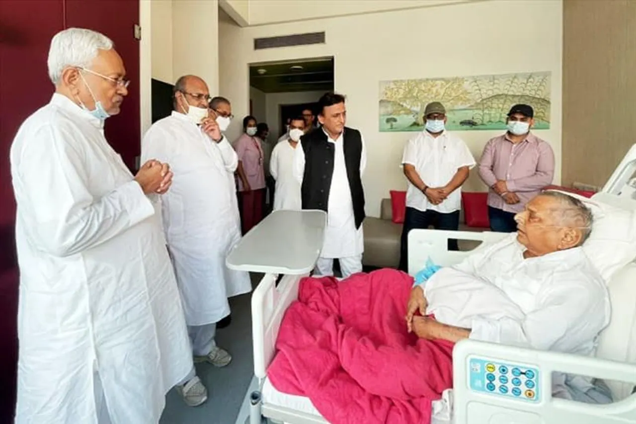 মুলায়ম সিং যাদবের দ্রুত আরোগ্য কামনায় টুইট নীতিশের