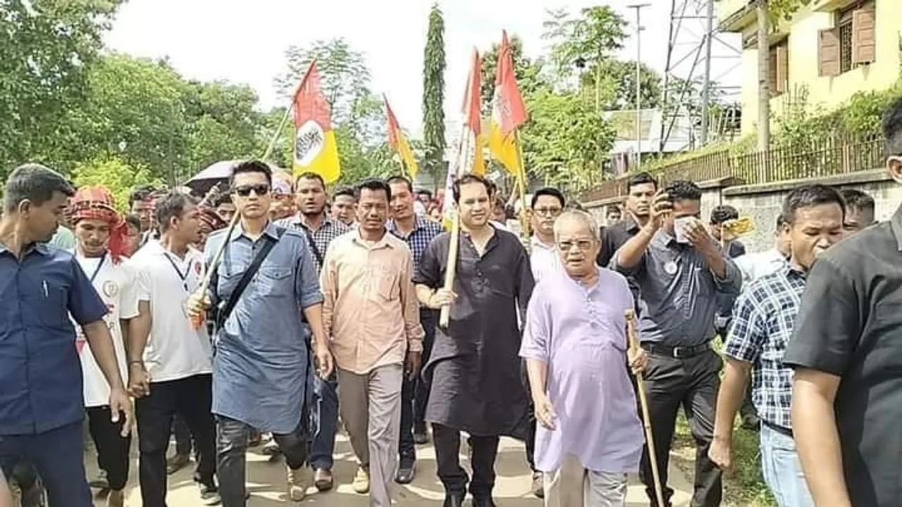 ৬০০০ এরও বেশি বিজেপি ভোটার যোগ দিলেন তিপ্রামোথাতে