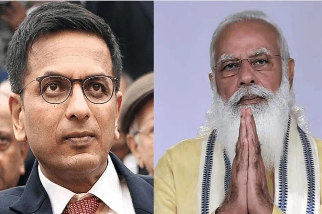 ডি ওয়াই চন্দ্রচূড়কে অভিনন্দন জানালেন প্রধানমন্ত্রী