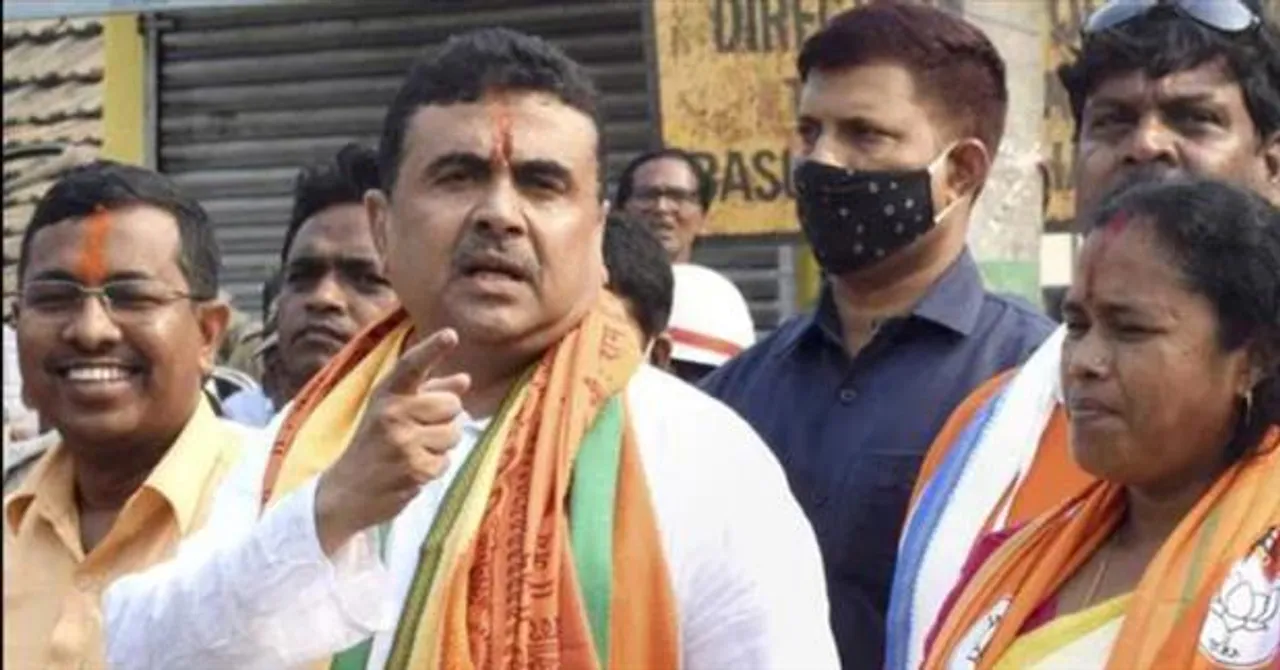 শুভেন্দু অধিকারীর প্রচার ঘিরে উত্তেজনা