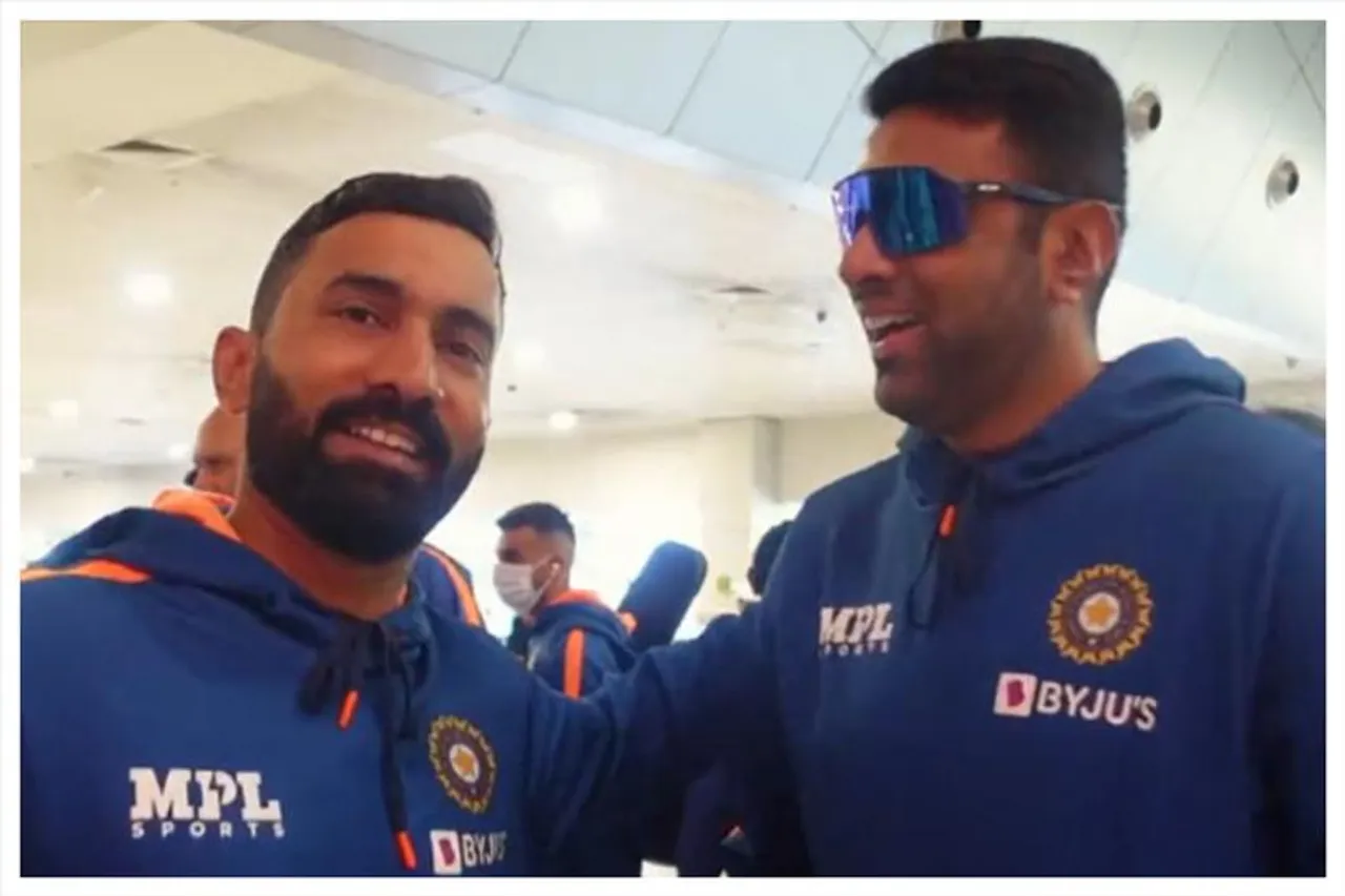 অশ্বিনকে ধন্যবাদ দীনেশ কার্তিকের