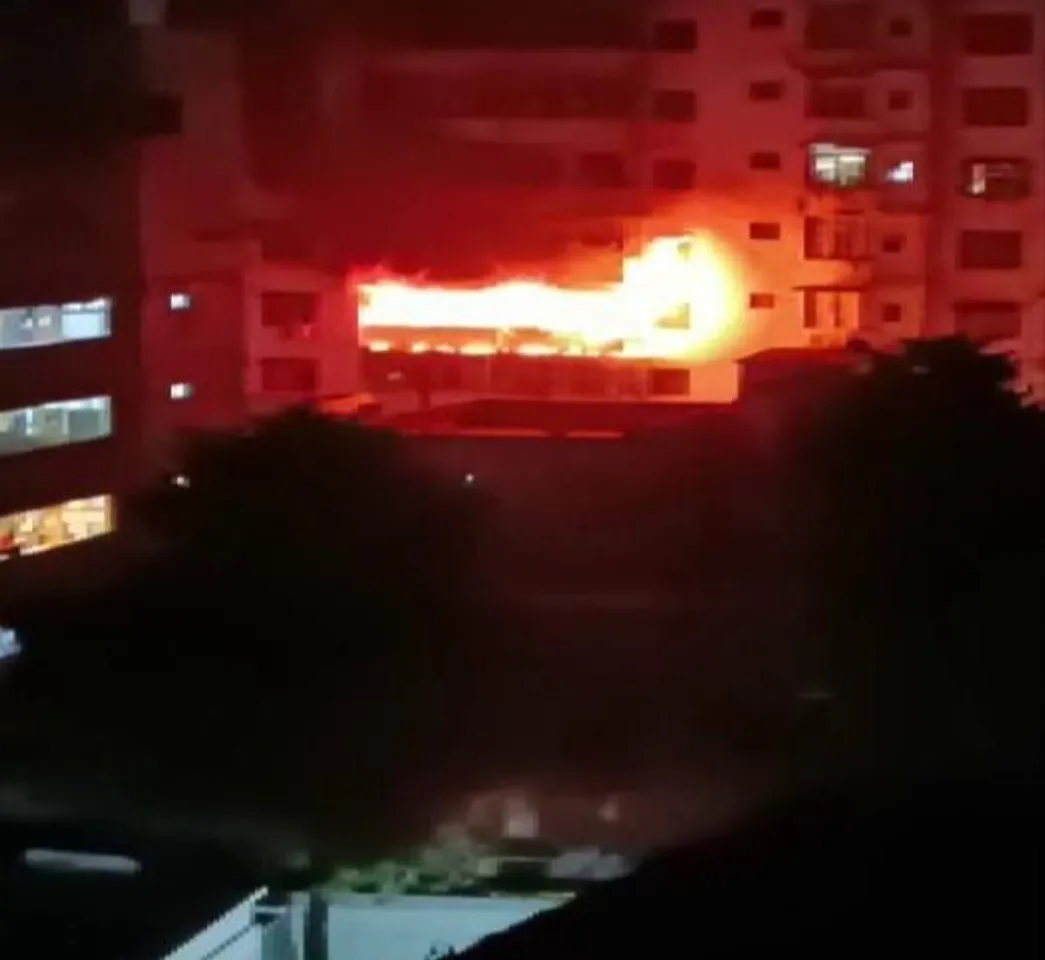 ঝাড়খণ্ডের ধানবাদে ভয়াবহ অগ্নিকাণ্ড