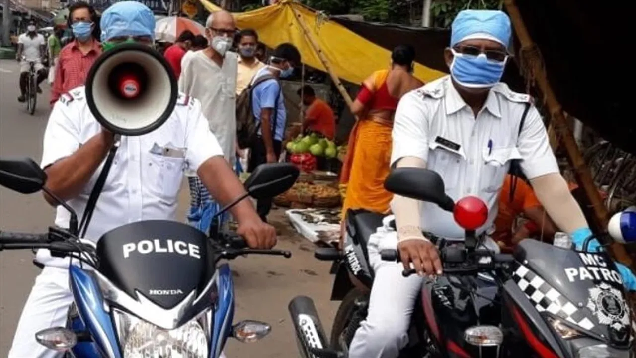 সচেতনতা ফেরাতে চলছে পুলিশি প্রচার