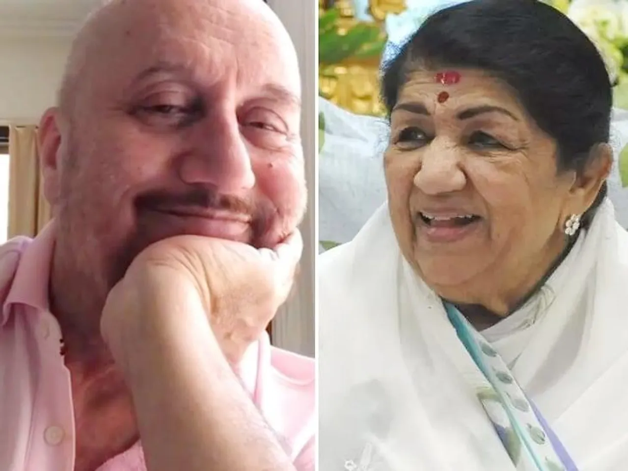 লতা মঙ্গেশকরকে ফোনে জন্মদিনের শুভেচ্ছা জানালেন অনুপম খের, শেয়ার করলেন ভিডিও