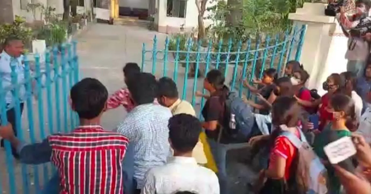 প্রেসিডেন্সি হস্টেল দখল নিল ছাত্রীরা