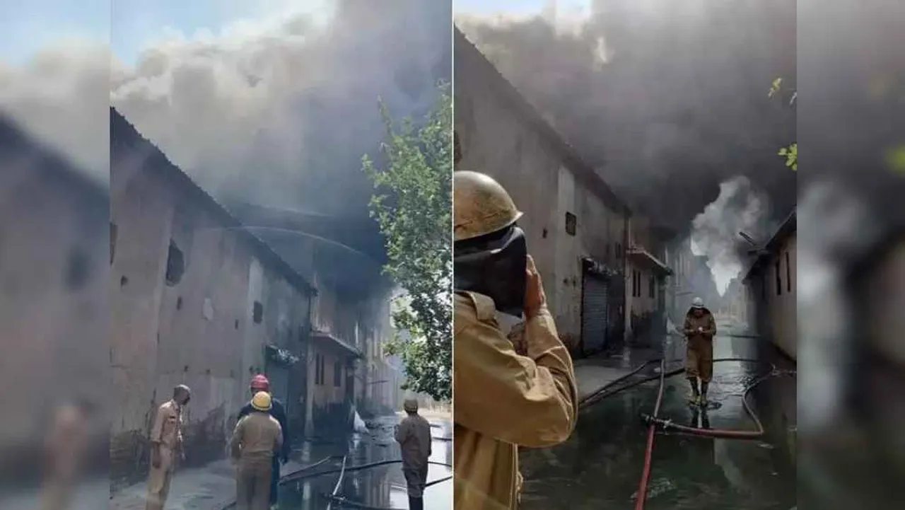 ভয়াবহ আগুন লাগল রাজধানীতে, ঘটনাস্থলে দমকলের ২৪টি ইঞ্জিন