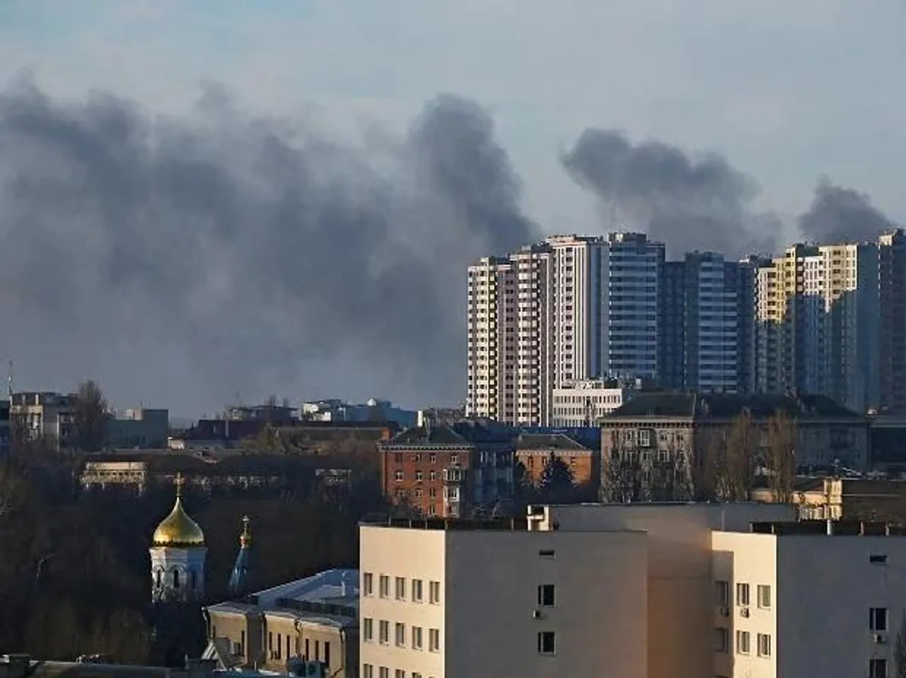 রুশ হামলায় রাজধানী কিভের অবস্থা ভয়াবহ