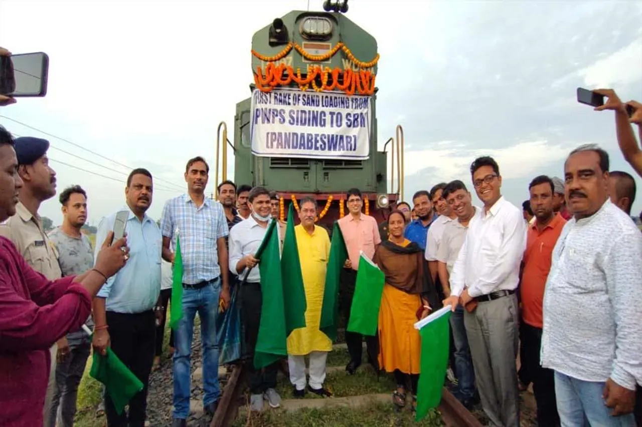 পণ্য পরিবহনের জন্য নতুন রেল সাইডিংয়ের উদ্বোধন