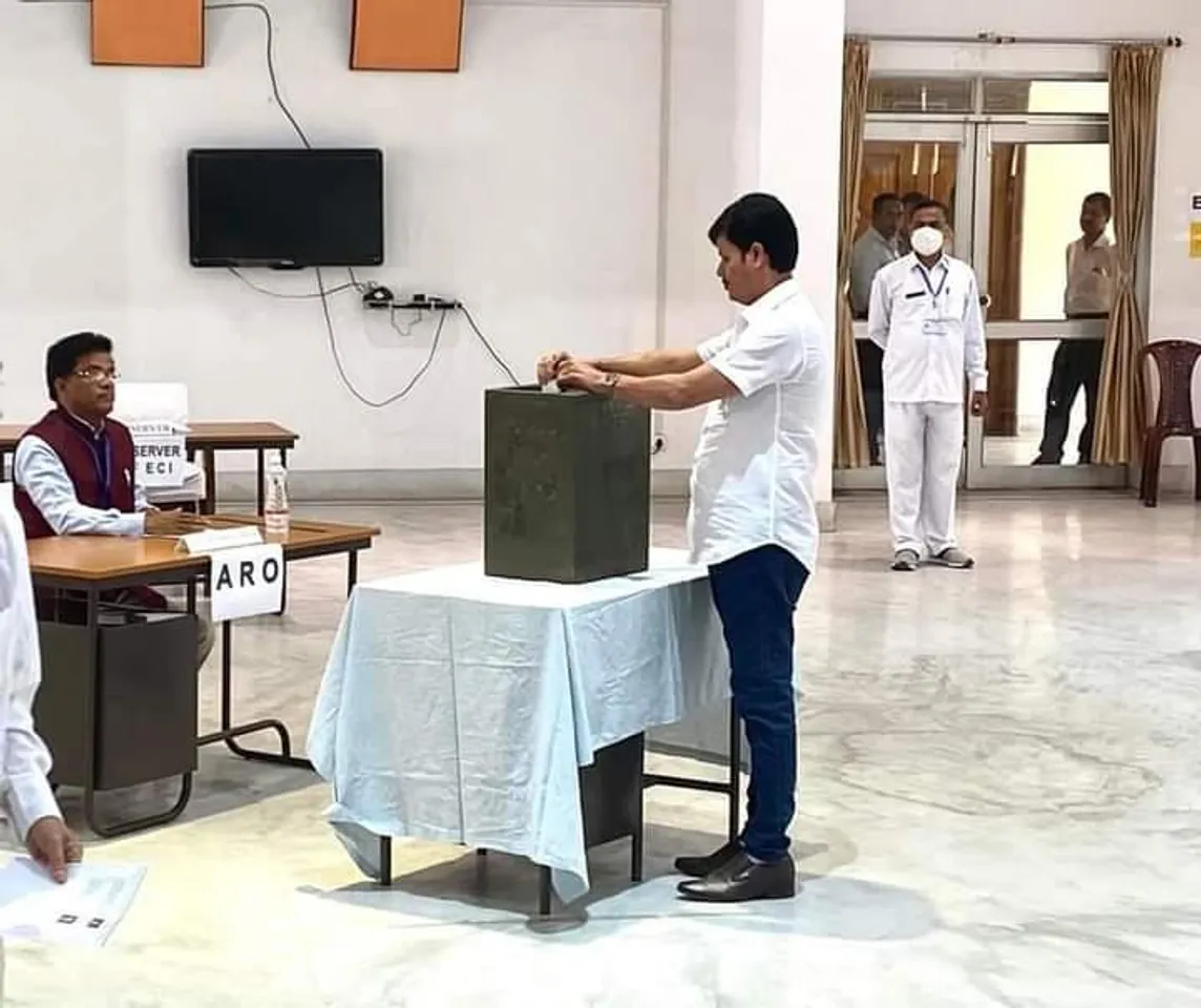 ত্রিপুরায় রাজ্যসভার ভোট গ্রহণ