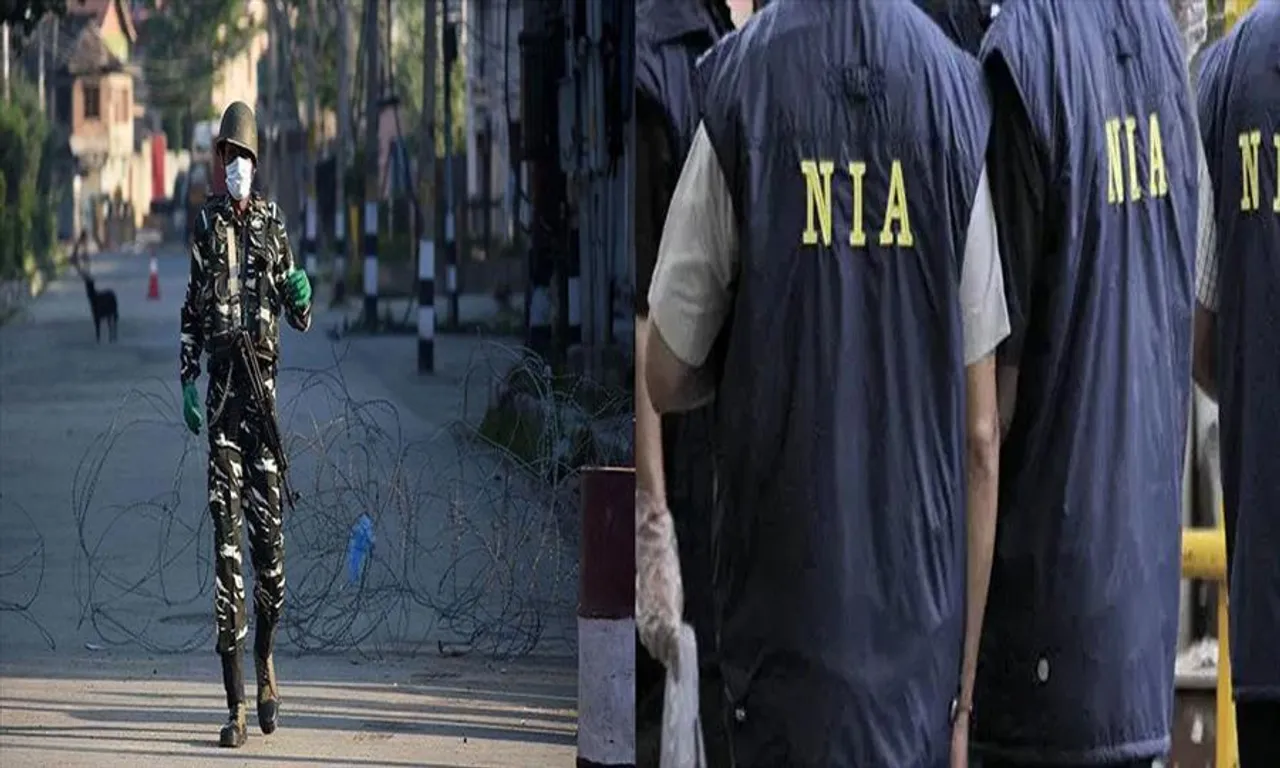 উপত্যকার বহু স্থানে হানা দিল NIA