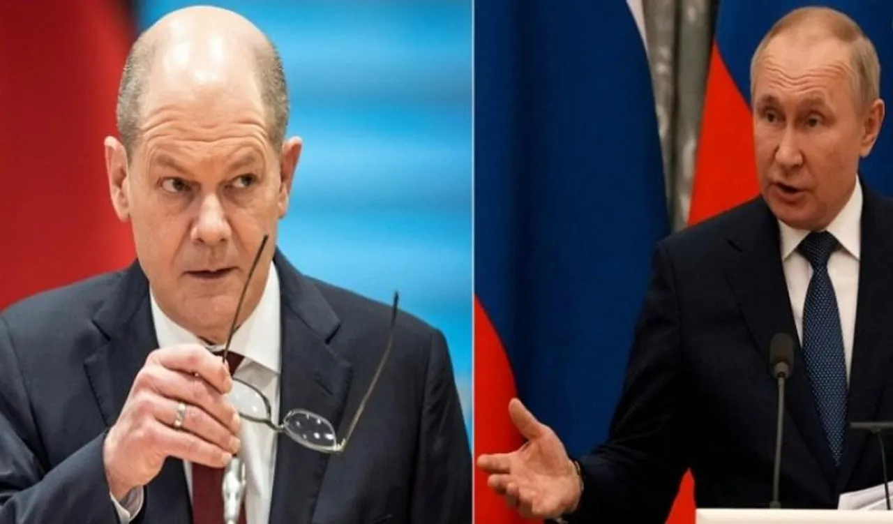 ইউক্রেন থেকে সেনা প্রত্যাহার করুন, পুতিনকে আহ্বান জার্মান চ্যান্সেলরের