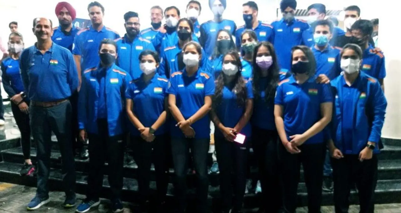 বিশ্ব শ্যুটিং চ্যাম্পিয়নশিপে অংশগ্রহণের জন্য রওনা দিল ভারতীয় দল