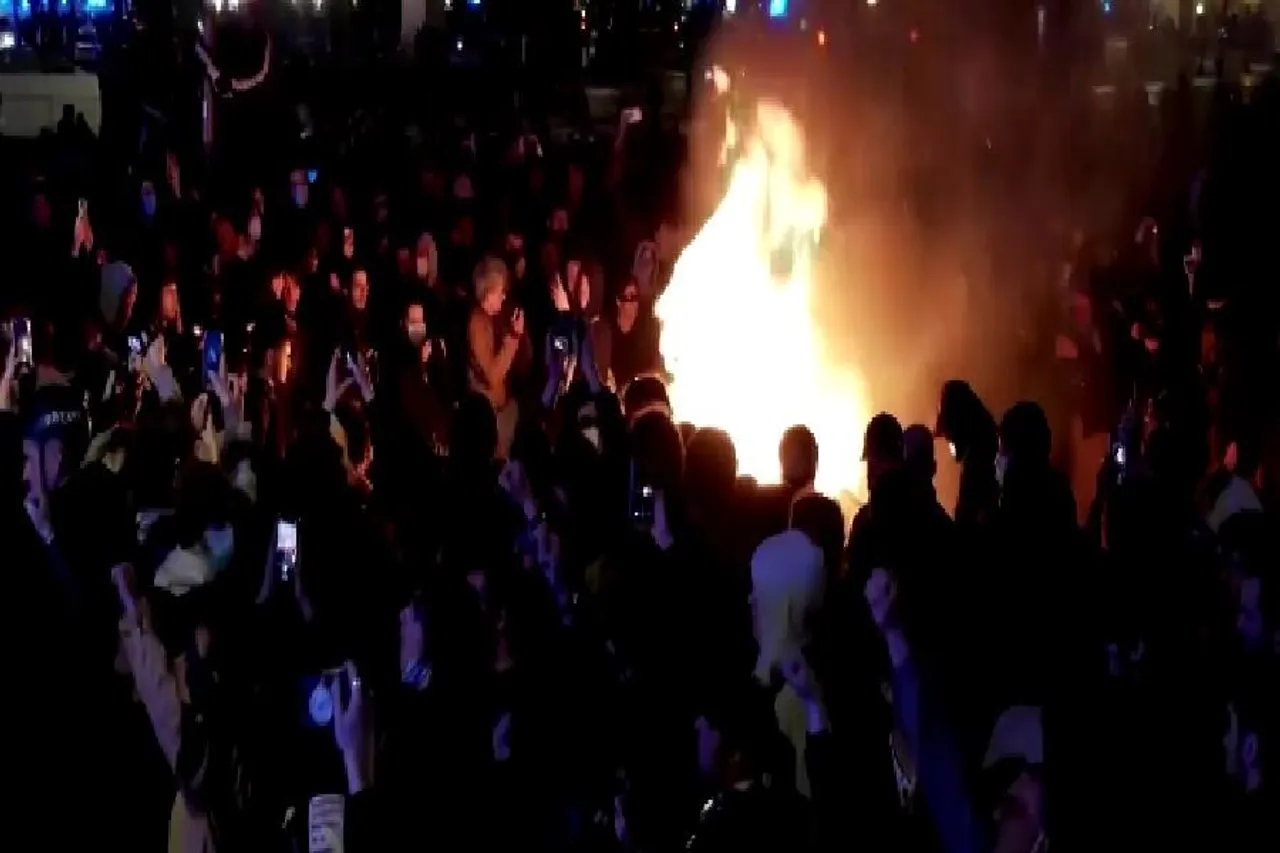 রাষ্ট্রপতির কুশপুত্তলিকা দাহ, ক্রমেই উত্তাল হচ্ছে বিক্ষোভ- দেখুন ভিডিও