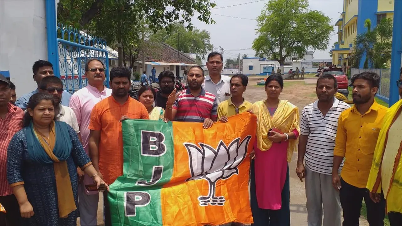 রাজ্যে নির্বাচনের পরে অব্যাহত রাজনৈতিক হিংসা, প্রতিবাদ বিজেপির