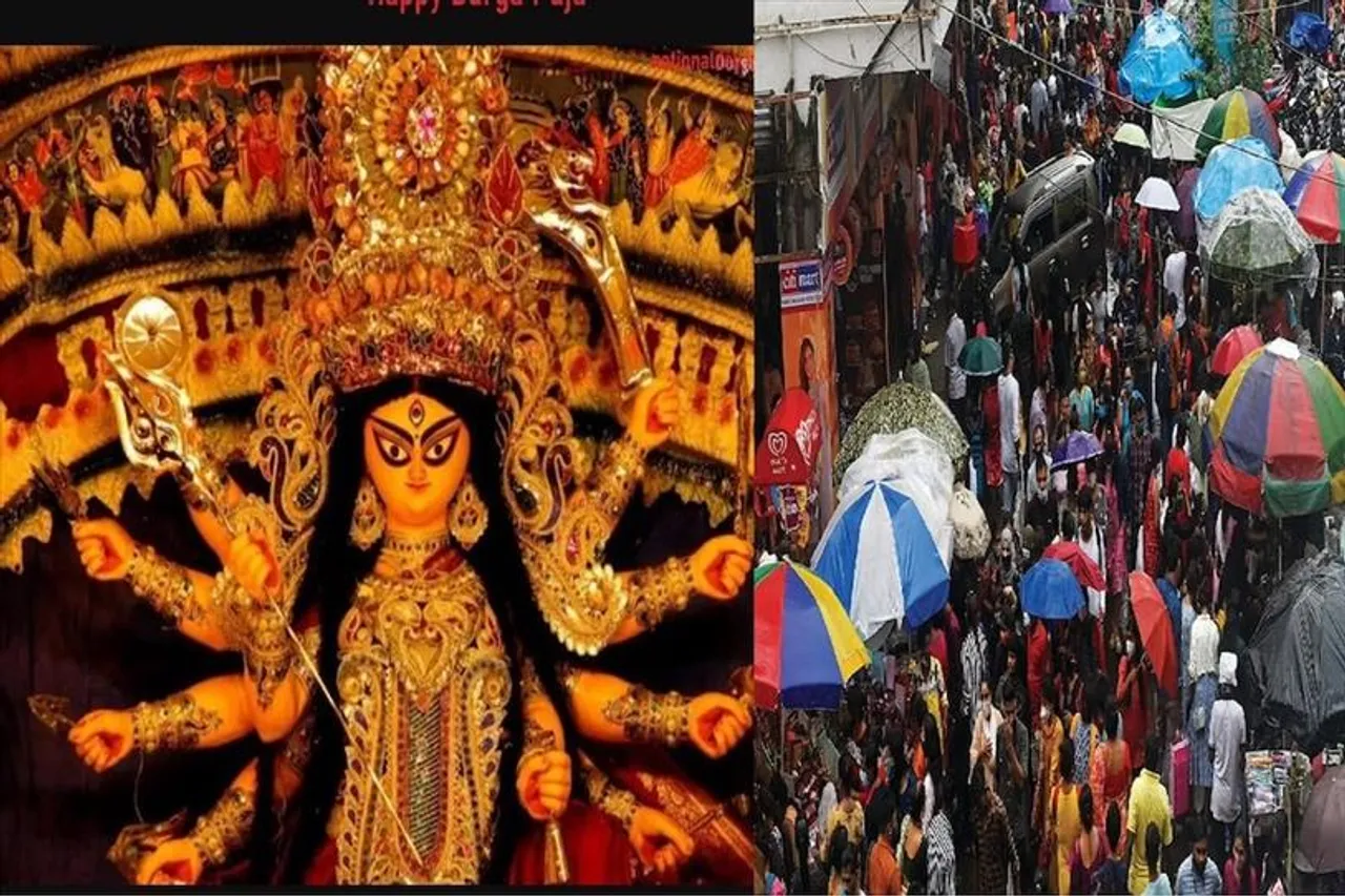 অষ্টমীতেও ভারি  বৃষ্টির পূর্বাভাস