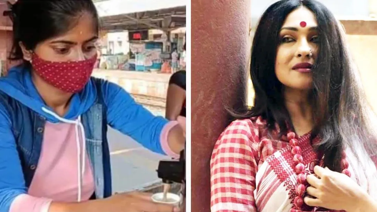 এমএ ইংলিশ চায়ওালির পাশে ঋতুপর্ণা