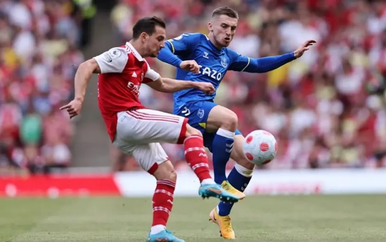 এভারটনকে পাঁচ গোল দিল আর্সেনাল