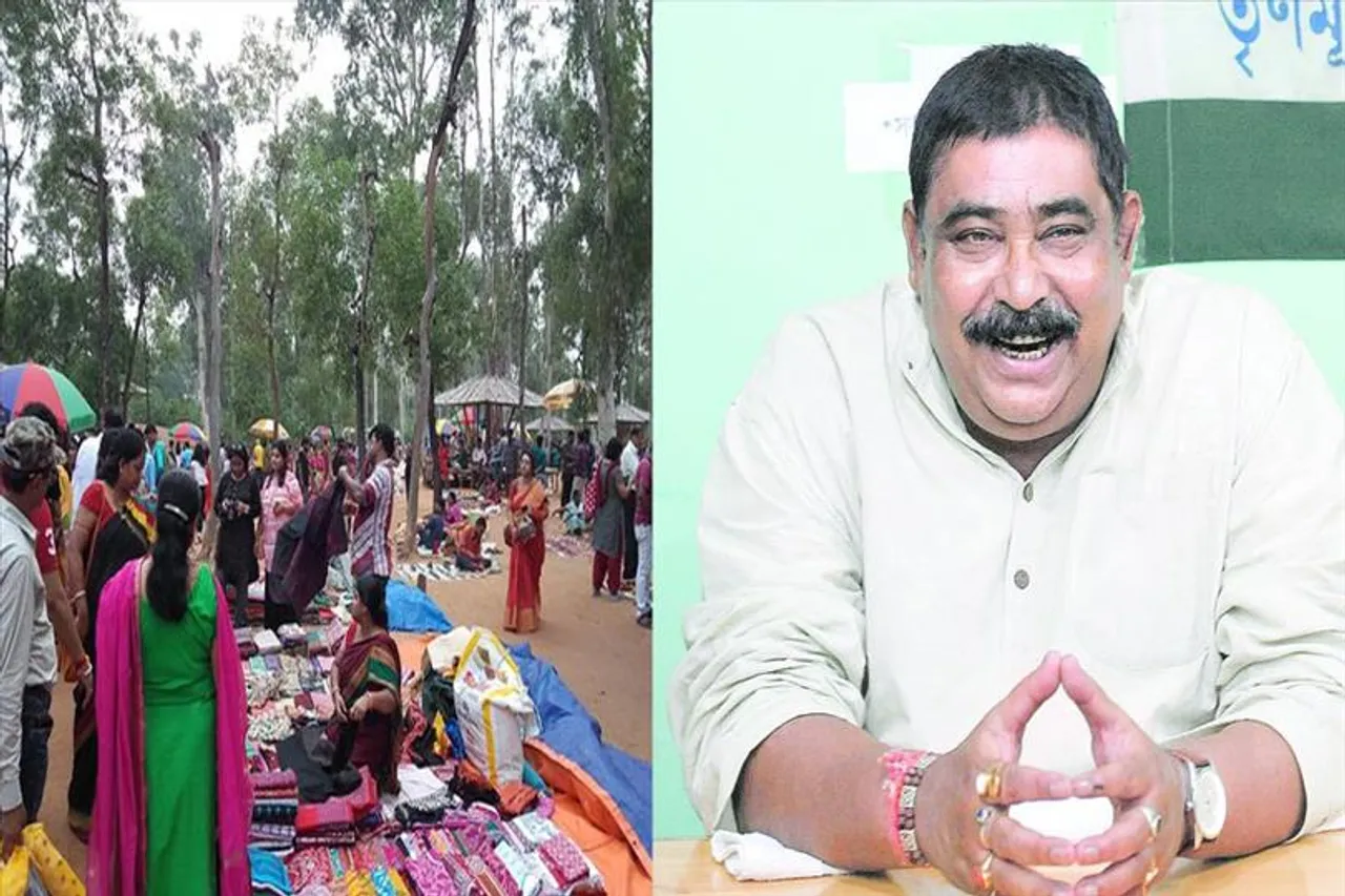 অনুব্রতর গ্রেফতারির প্রতিবাদে বন্ধ সোনাঝুড়ির হাট