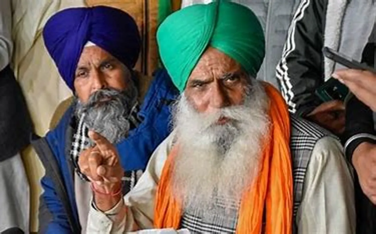 Farmer leader Sarwan Singh Pandher condemns the Modi government 