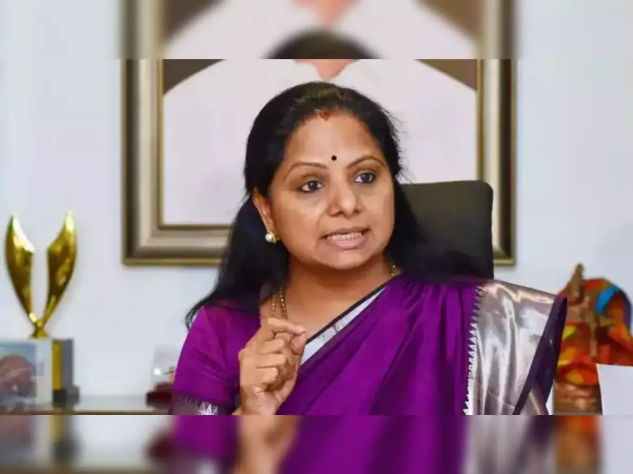BRS MLC K. Kavitha