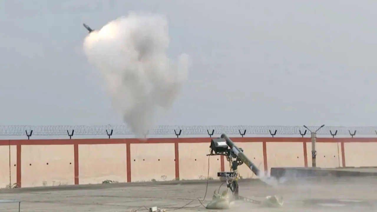 DRDO Successfully Conducts Three Consecutive Trials of VSHORADS Off Odisha Coast