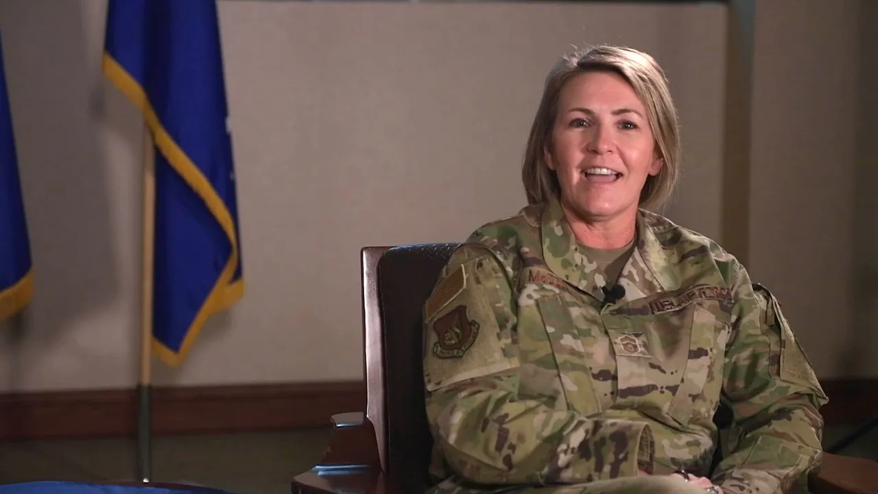 Chief Master Sergeant Kathleen M. McCool of the United States Pacific Air Forces
