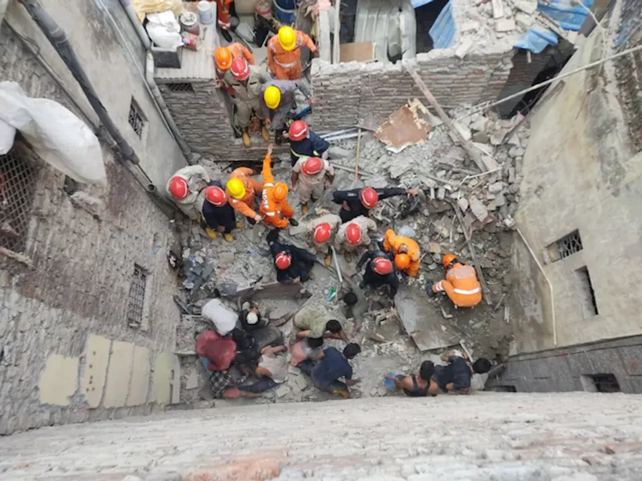 Karol Bagh Building Collapse: