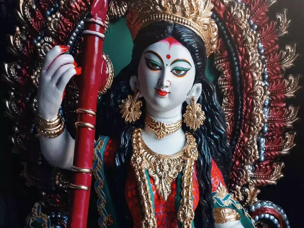 This year there are 2 days of Saraswati Puja.