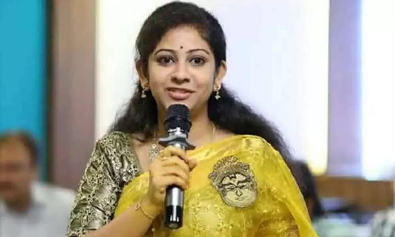 Yamini Sharma Sadineni, a BJP leader,