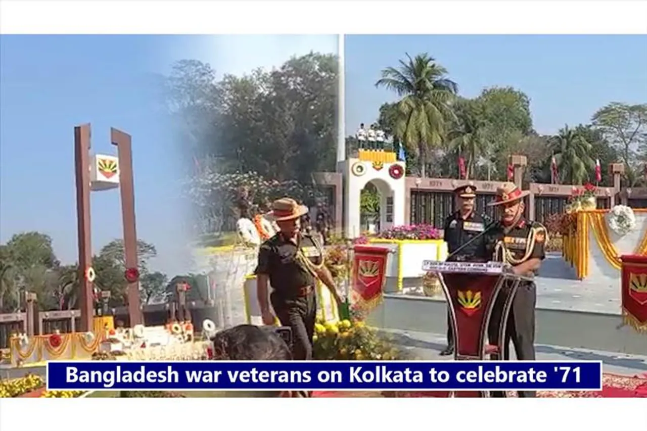 Bangladesh war veterans on Kolkata to celebrate '71 liberation war