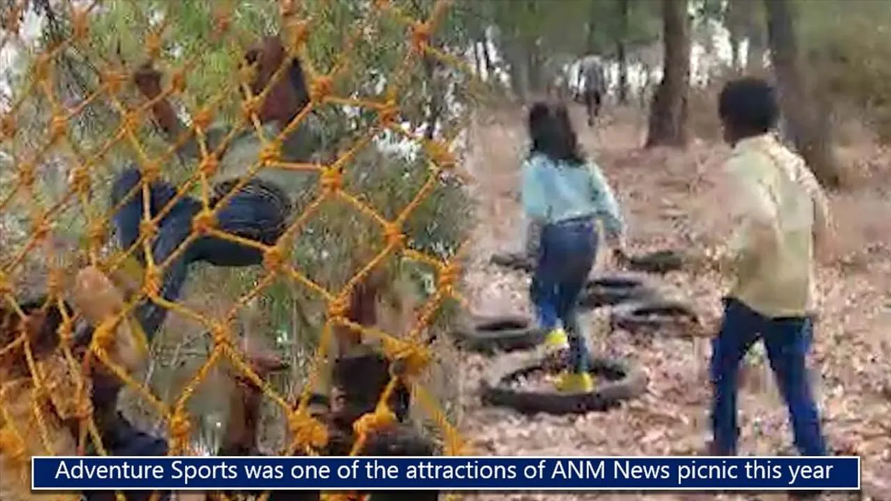 Adventure Sports was one of the attractions of ANM News picnic this year