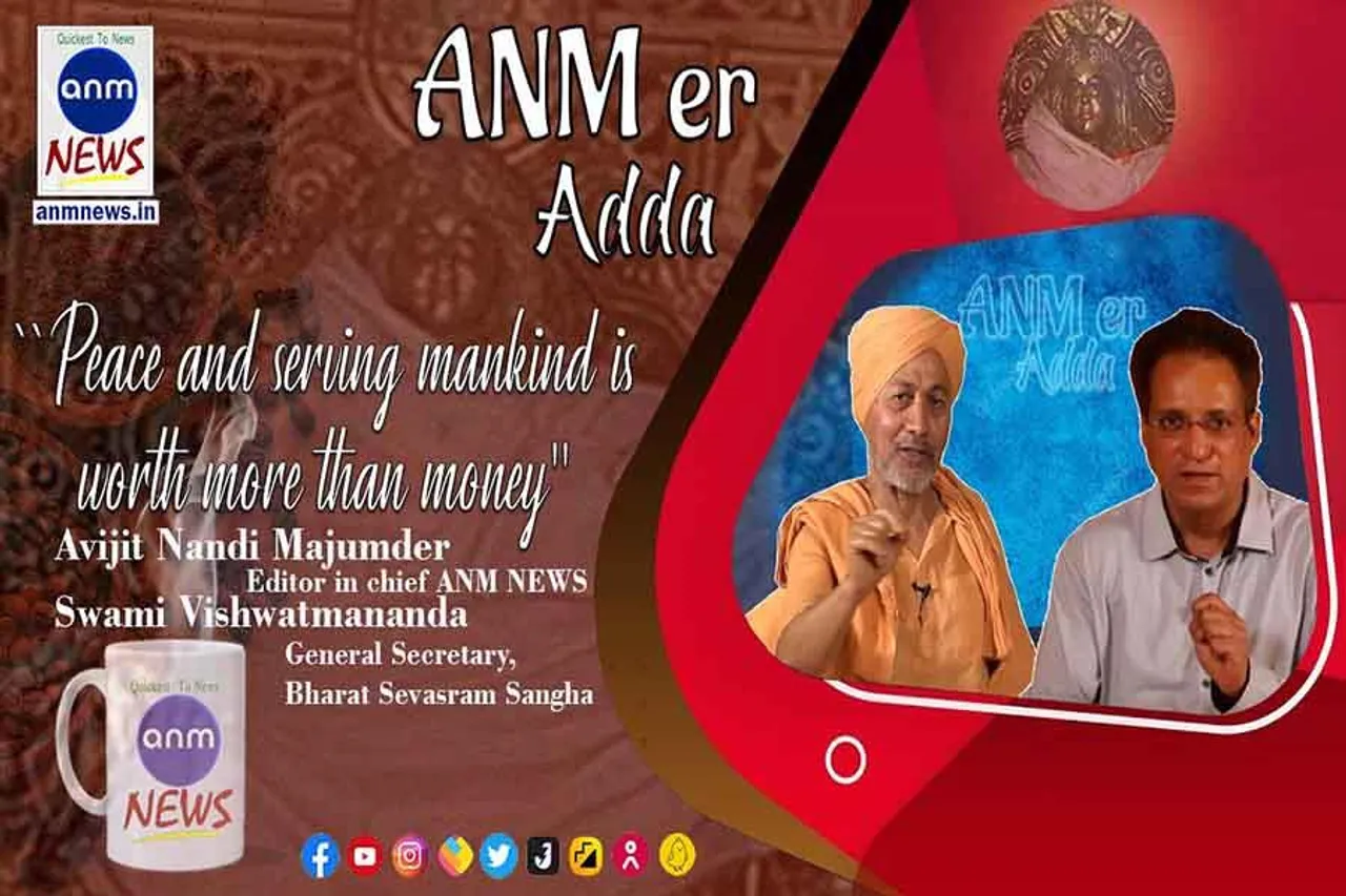 ``Peace and serving mankind is worth more than money''