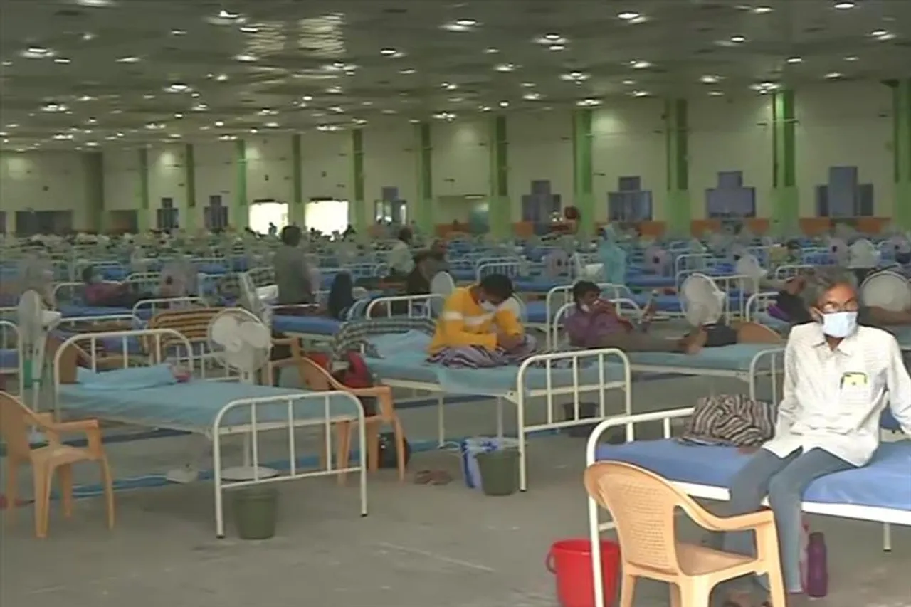 Accommodation for Covid patients has been arranged at the Chennai Trade Center