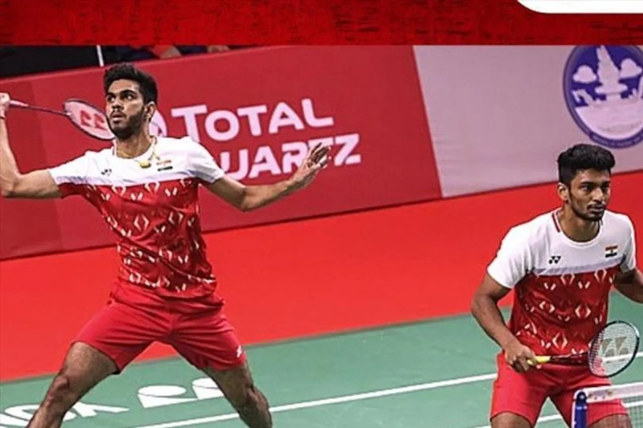 INDIA ALSO LOST IN MEN'S DOUBLES