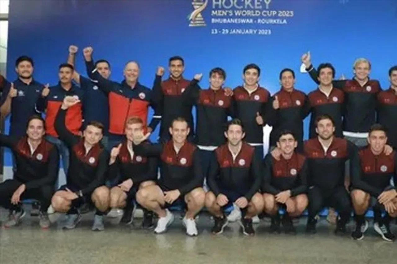 Chile is playing its first hockey World Cup