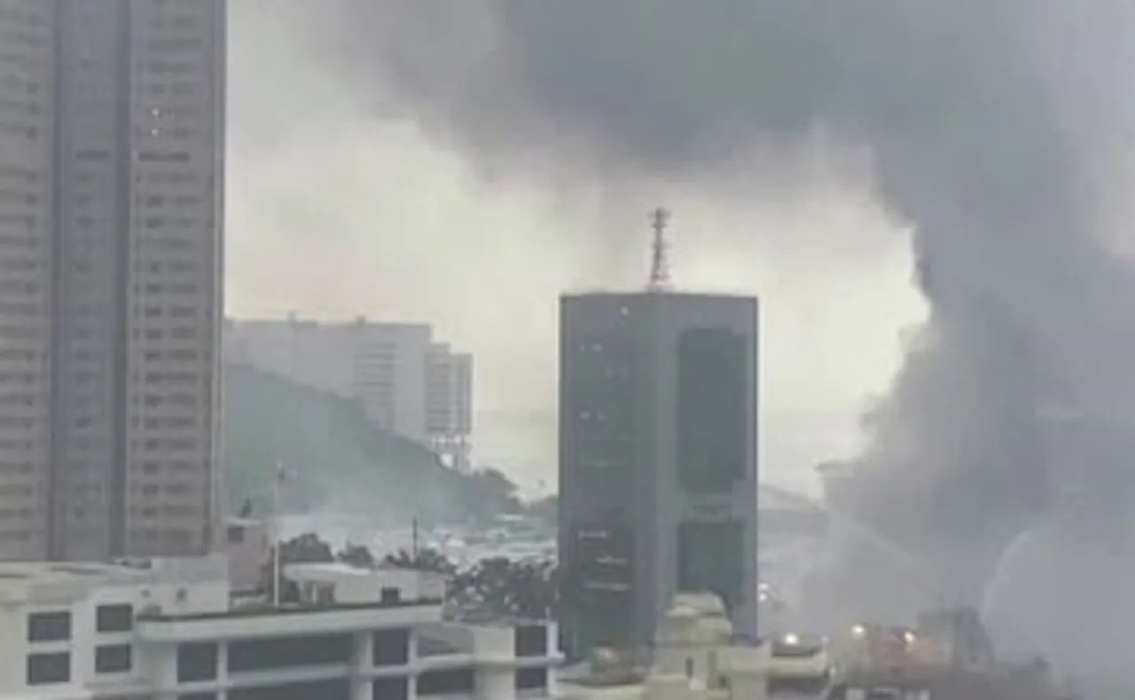 10 Cabin Cruisers Sink In Hong Kong Marina Fire, No Casualties