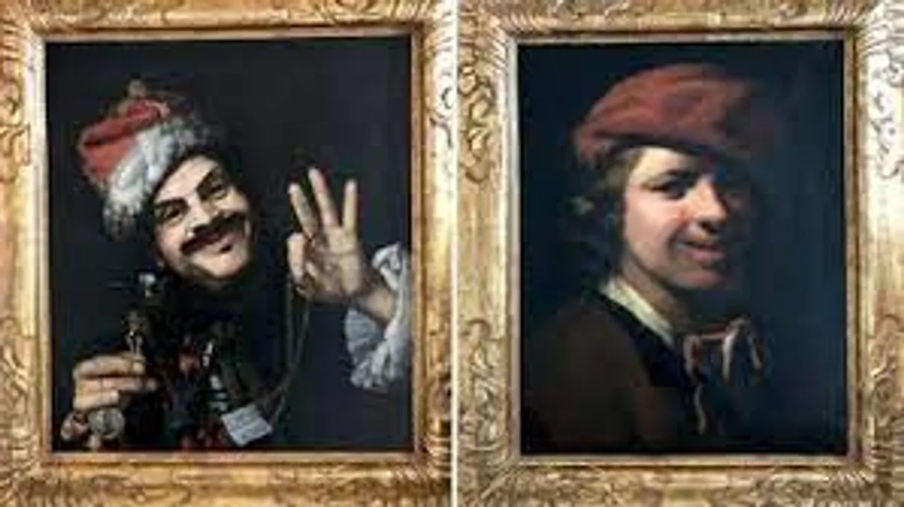 German police began investigations after 17th century paintings were found in the Highway