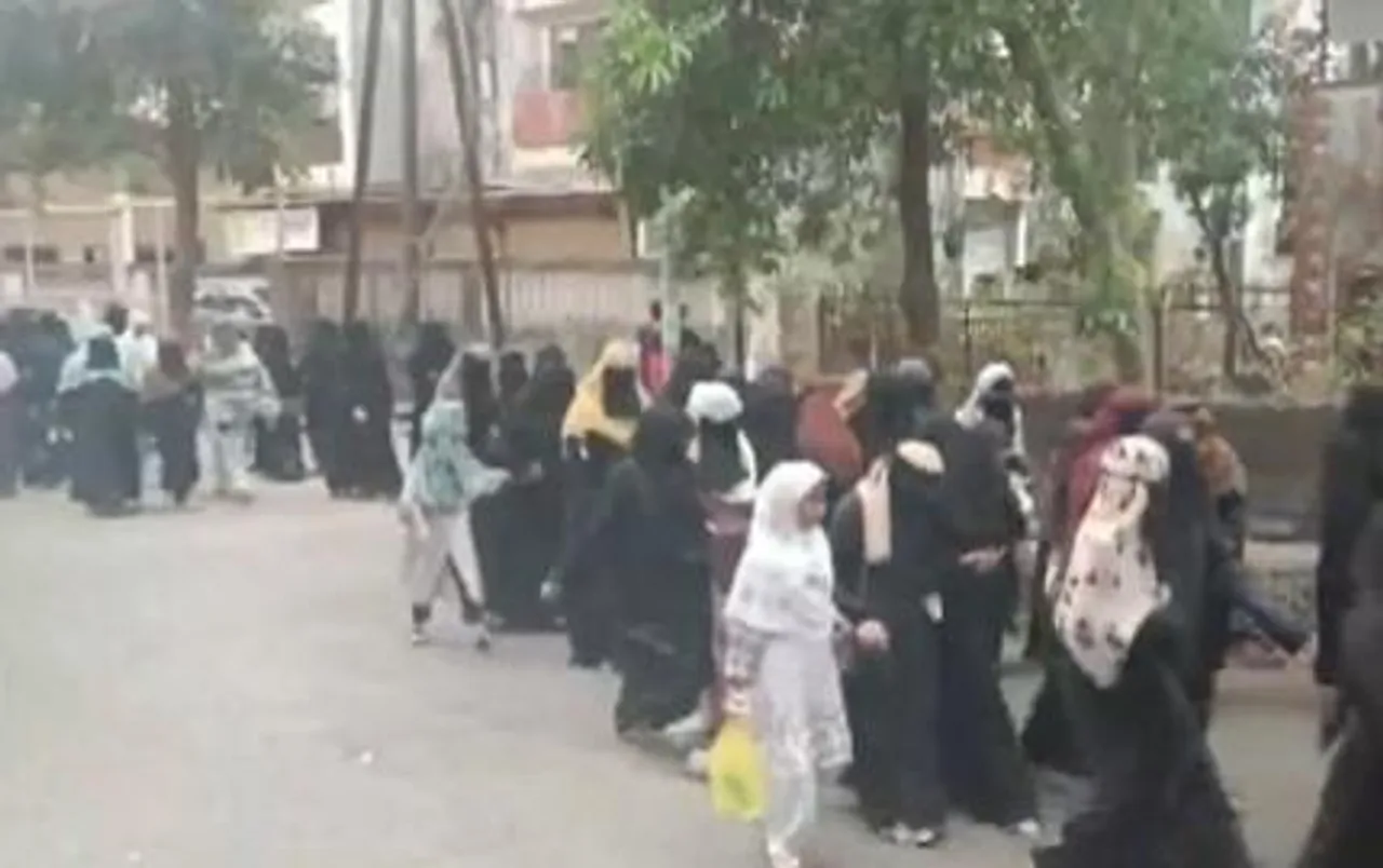 Women's protest march in Navi Mumbai against Nupur Sharma's controversial remarks