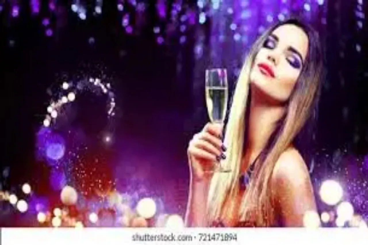 Drinking games in a party