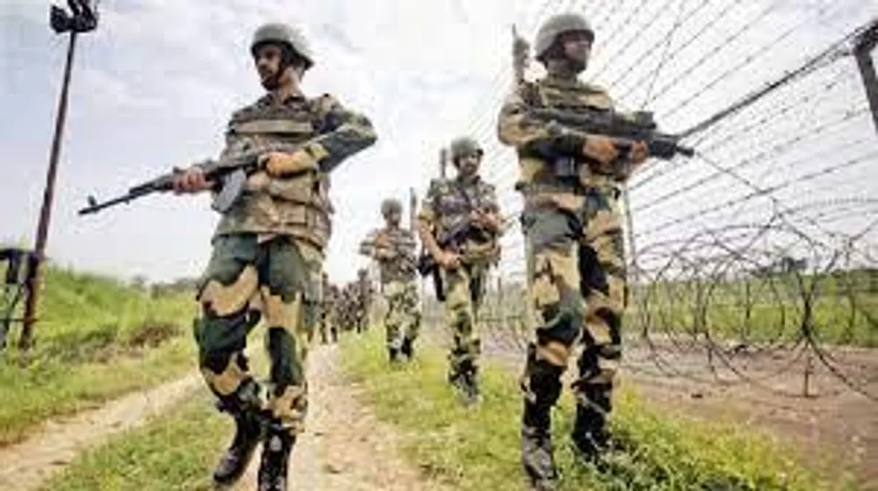 ​BSF troops spot blinking red & yellow light in Arnia sector; flying object repulsed