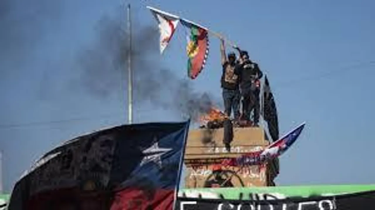 2 dead, 45 arrested as protests turn violent in Chile