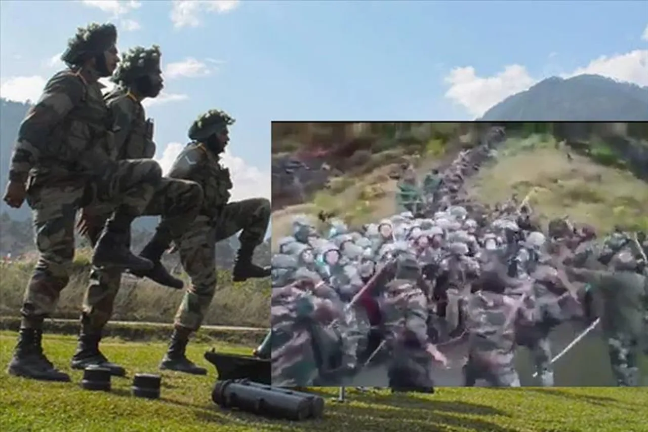 India-China army clash video viral in Tawang sector