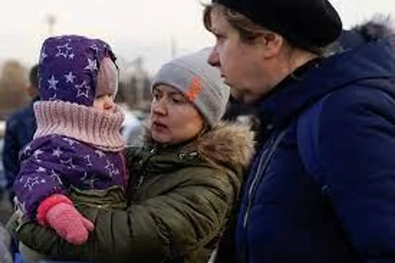 10 million people have been forced to flee their homes in Ukraine