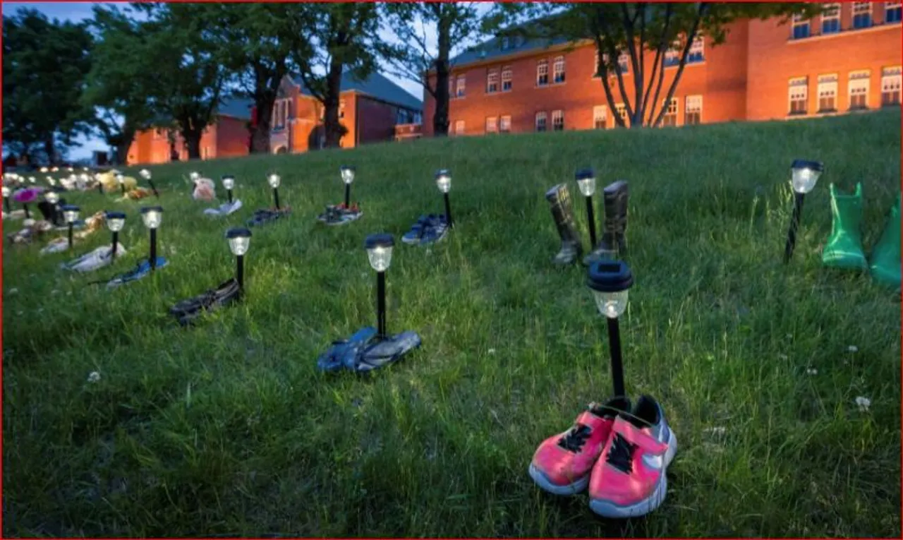 Hundreds of unmarked graves found in British Columbia in Canada