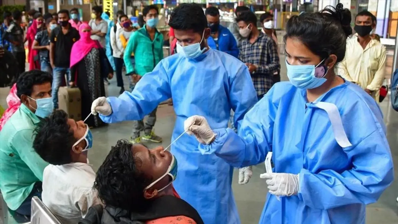 Today India reported 16,156 fresh Corona infections case