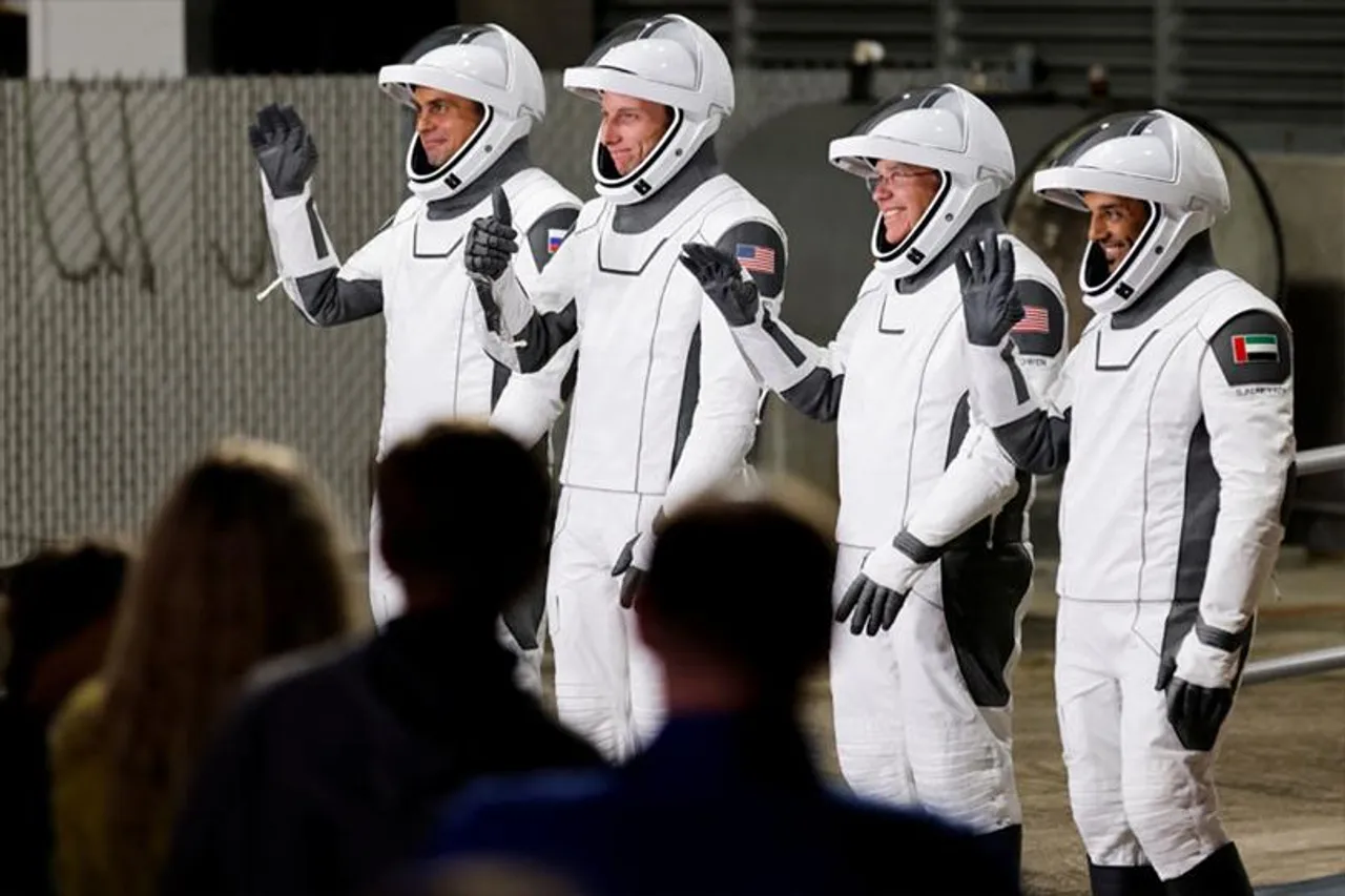 Latest four-member SpaceX crew docks with International Space Station